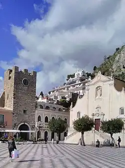 Piazza IX Aprile, Taormina's main square