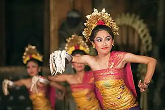 Balinese Pendet dance