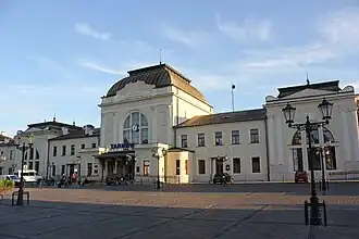 Railway station in Tarnów
