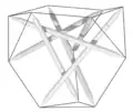 Tensegrity Tetrahedron, Francesco della Salla, 1952[gallery 3]