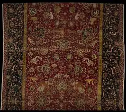 The Emperor's Carpet (detail), second half of the 16th century, Iran. Metropolitan Museum of Art, New York