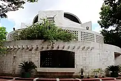 Mausoleum of Sheikh Mujibur Rahman in Gopalganj, Dhaka, Bangladesh.