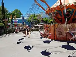 Puss in Boots Sword Swing at Dreamworld