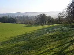 The Holies, looking across to the Chiltern Hills