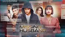 An image of Jak Roberto, Rocco Nacino, Sophie Albert and Yasmien Kurdi. The series title is displayed on the lower side of the image. The texts "missing" and "nawawala!" are displayed in the image.