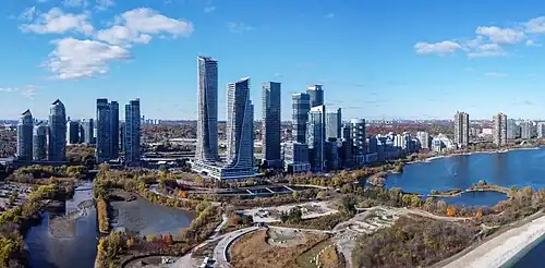 Condominiums north of Humber Bay Park in 2024