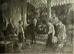 Frederic Rodrigo Gruger illustration, The Saturday Evening Post (1920)