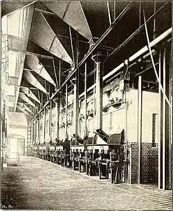 Babcock & Wilcox boilers inside, 1902