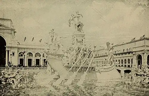 Frederick MacMonnies' Columbian Fountain.