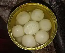 Sponge Rasgulla of Kolkata