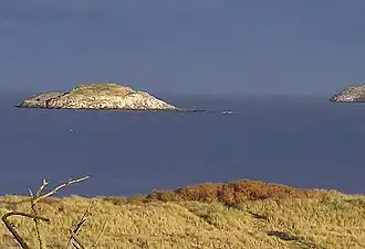 View from Yellowcraigs