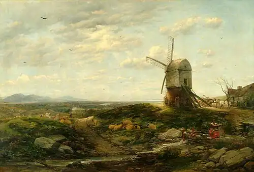 The First Glimpse of the Sea by Thomas Creswick