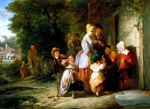 Returning from the Fair by Thomas Webster