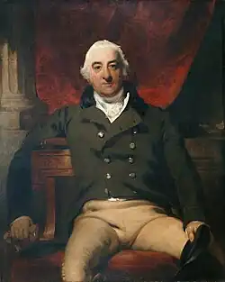 Portrait of James Curtis by Thomas Lawrence