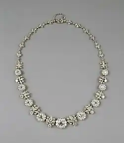 Diamond necklace, c. 1904