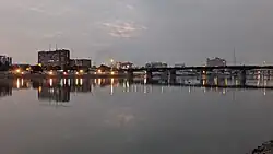 A view of the Tigris River in Baghdad