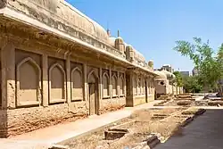 Mausoleums of female Talpurs (eastward view) are denoted by two domes joined into one