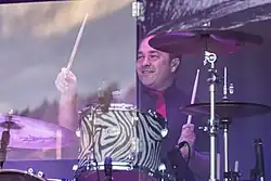 Drummer Stefan Lehmann