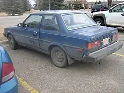 1982–1984 Corolla 2-door sedan (AE71; Canada)