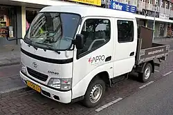 Pre-facelift Toyota Dyna double cab (U300; Europe)