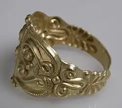 Gold ring, Germany, 5th-4th century BC