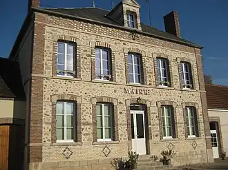 The town hall in Trancault