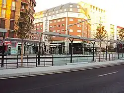 The Porte des Lilas station