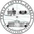 Official seal of Troup County