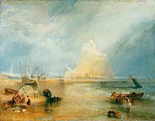 St Michael's Mount, Cornwall by J.M.W. Turner