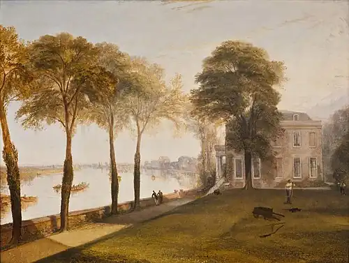 J. M. W. Turner, Mortlake Terrace: Early Summer Morning, 1826