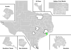Map of the district