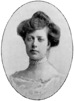 Portrait of Tyra Kleen ca 1900, photographer unknown