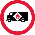 No vehicles laden with inflammable liquids (1967)[35]