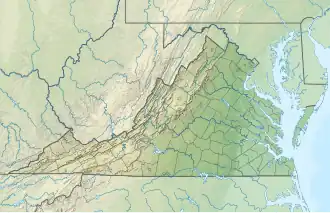 Cumberland Gap is located in Virginia