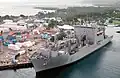 USNS Richard E. Byrd docked at Upolu