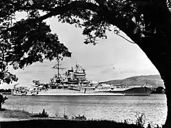 USS&nbsp;New Mexico&nbsp;(BB-40) at Pearl Harbor 1935