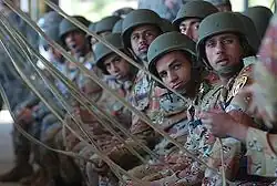 A group of Egyptian soldiers, 2009