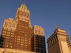 Rear side view from West Baltimore Street