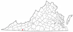 Location of Independence, Virginia