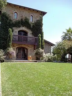 Exterior of V. Sattui Winery in St. Helena