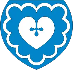 Coat of arms of Vestre Slidre Municipality