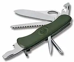 One-Hand German Army Knife, 2003