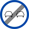133: End of the overtaking prohibition