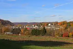 Catawissa from the southwest