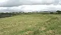 View southwards along the Castell Bryn Gwyn earthworks
