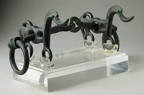 Villanovian bit, LACMA AC1992.152.17.