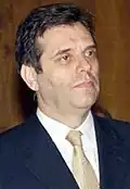 An image of Vojislav Koštunica in 2001