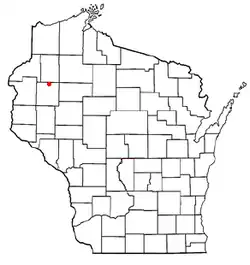 Location of Bear Lake, Wisconsin