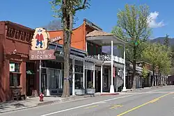 Main Street in April 2020