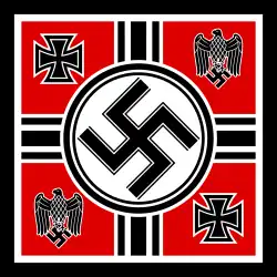 Flag for the minister of War and Commander-in-Chief of the Wehrmacht (5 October 1935–27 January 1938)